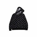 BAPE ABC DOT SHARK FULL ZIP HOODIE
