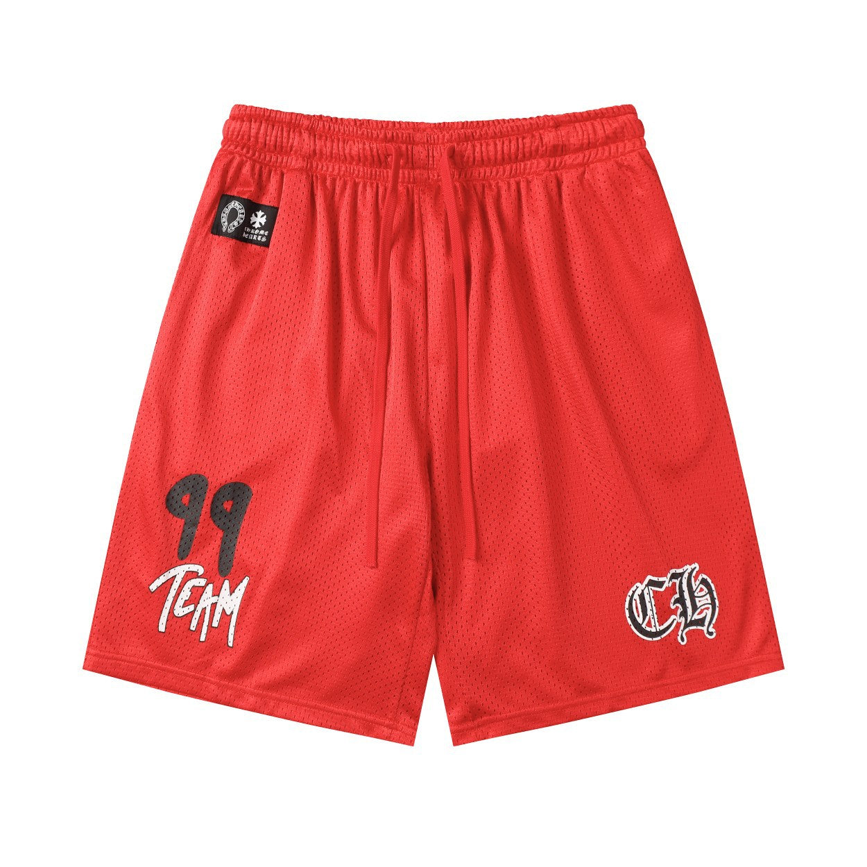 CHROME HEARTS MESH JERSEY SHORTS