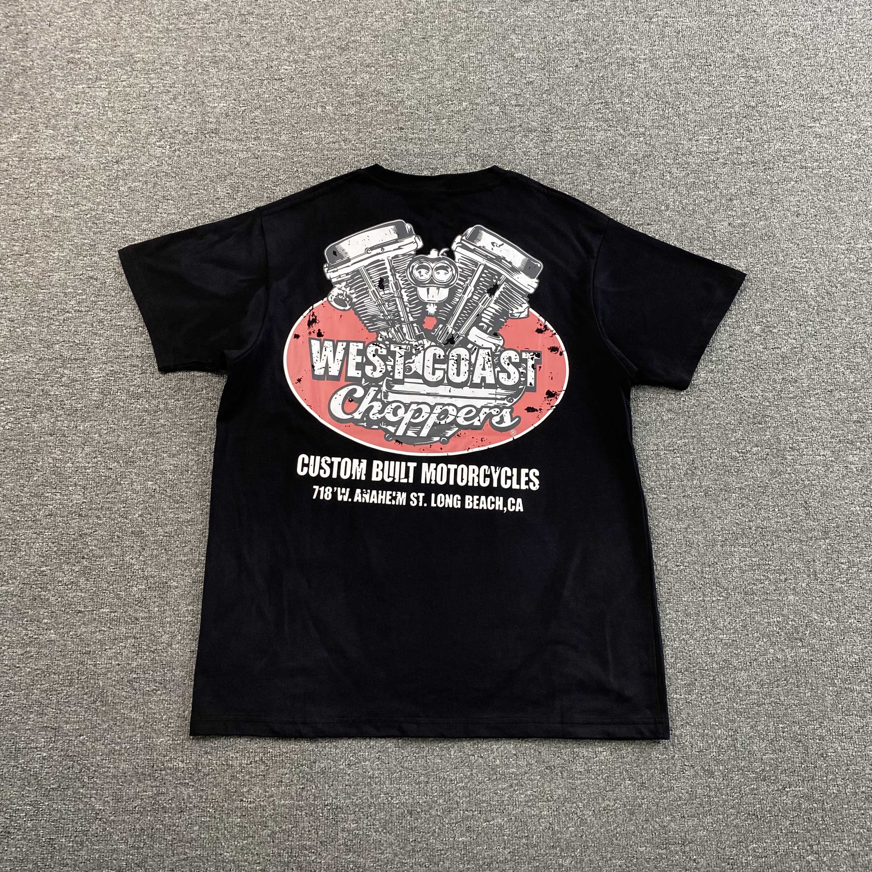 WEST COAST CHOPPER PANHEAD VINTAGE T SHIRT