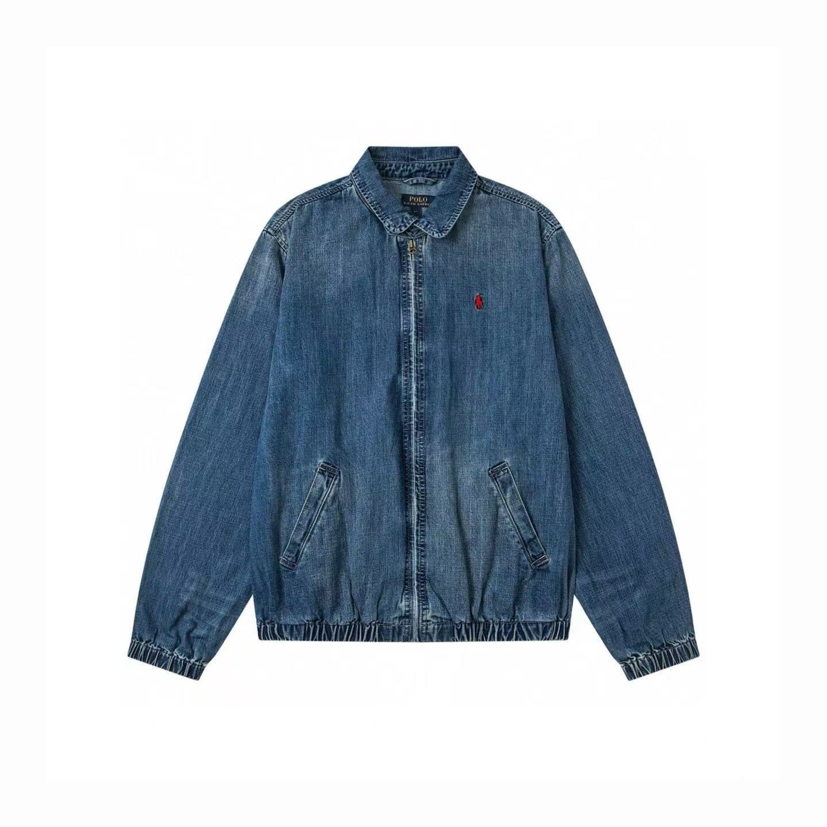POLO RALPH LAUREN VINTAGE WASHED DENIM JACKET