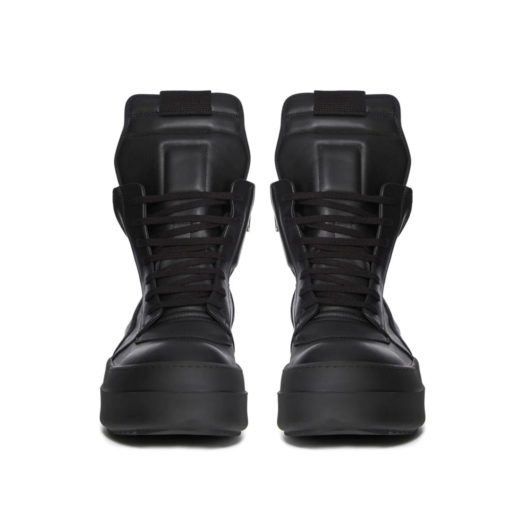 RICK OWENS MEGA BUMPER GEOBASKETS BLACK