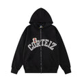 CORTEIZ ARCH SHIELD ZIP-UP HOODIE