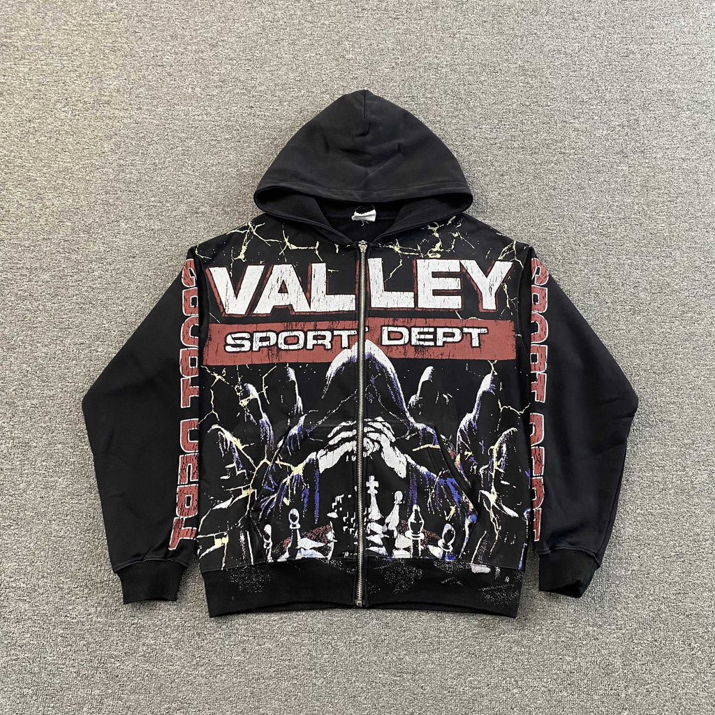 VALE FOREVER VALLEY MASTERMIND ZIP UP HOODIE