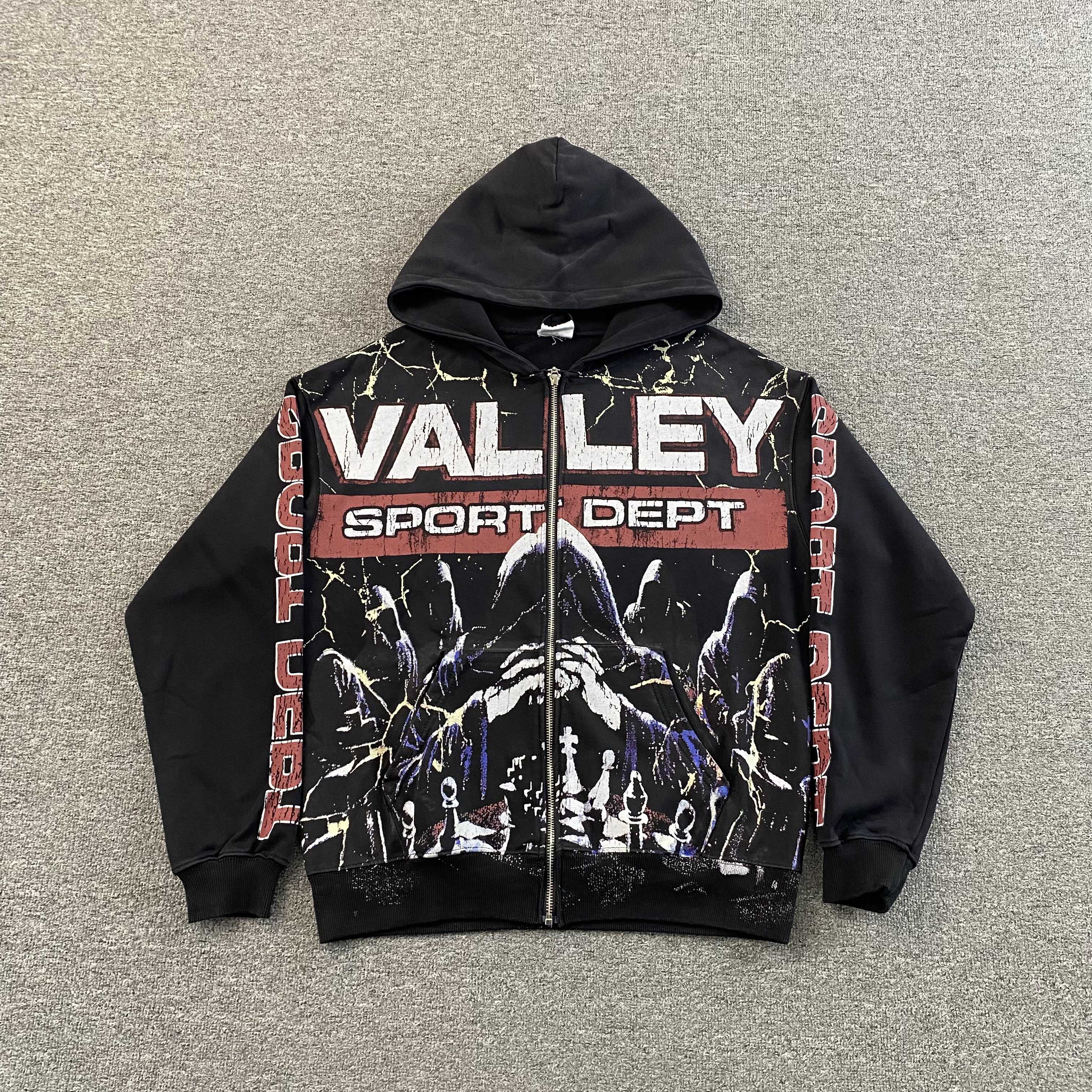 VALE FOREVER VALLEY MASTERMIND ZIP UP HOODIE