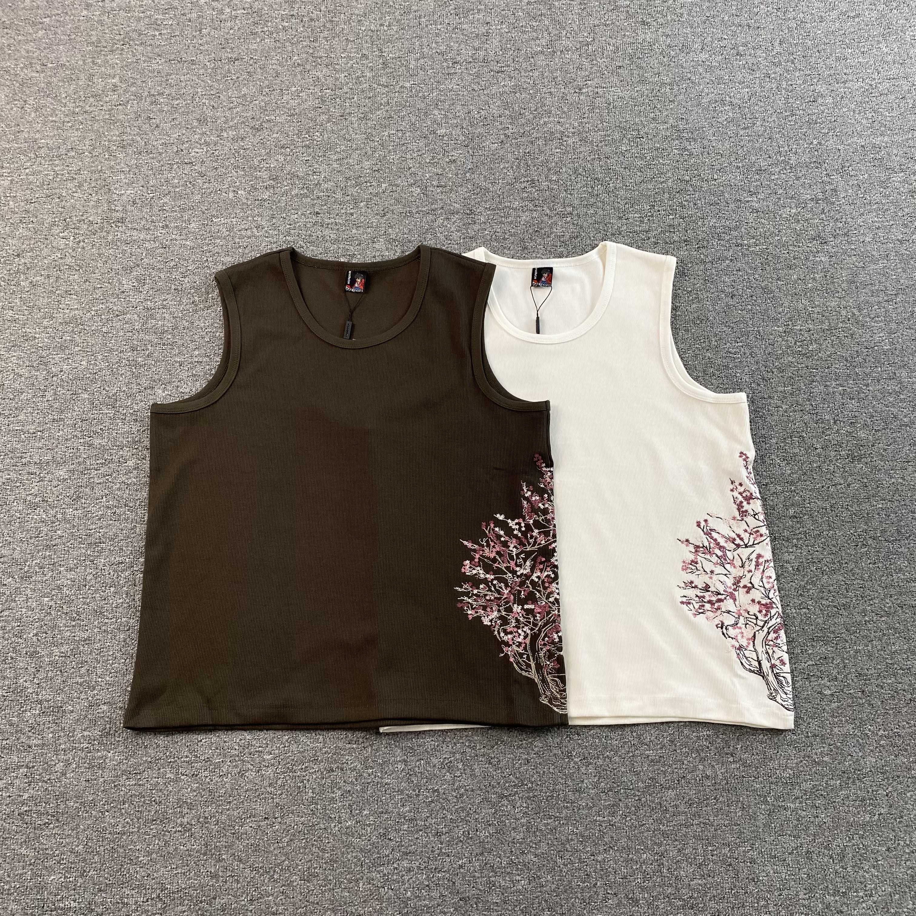 Derschutze "blossom v2" tanktop anthracite