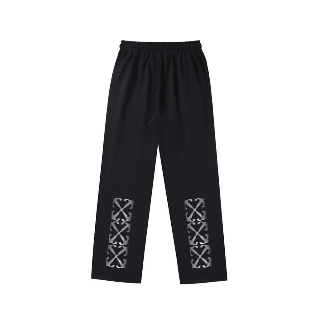 OFF-WHITE CHAIN ARROW STRAIGHT SWEATPANTS