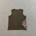 Derschutze "blossom v2" tanktop anthracite