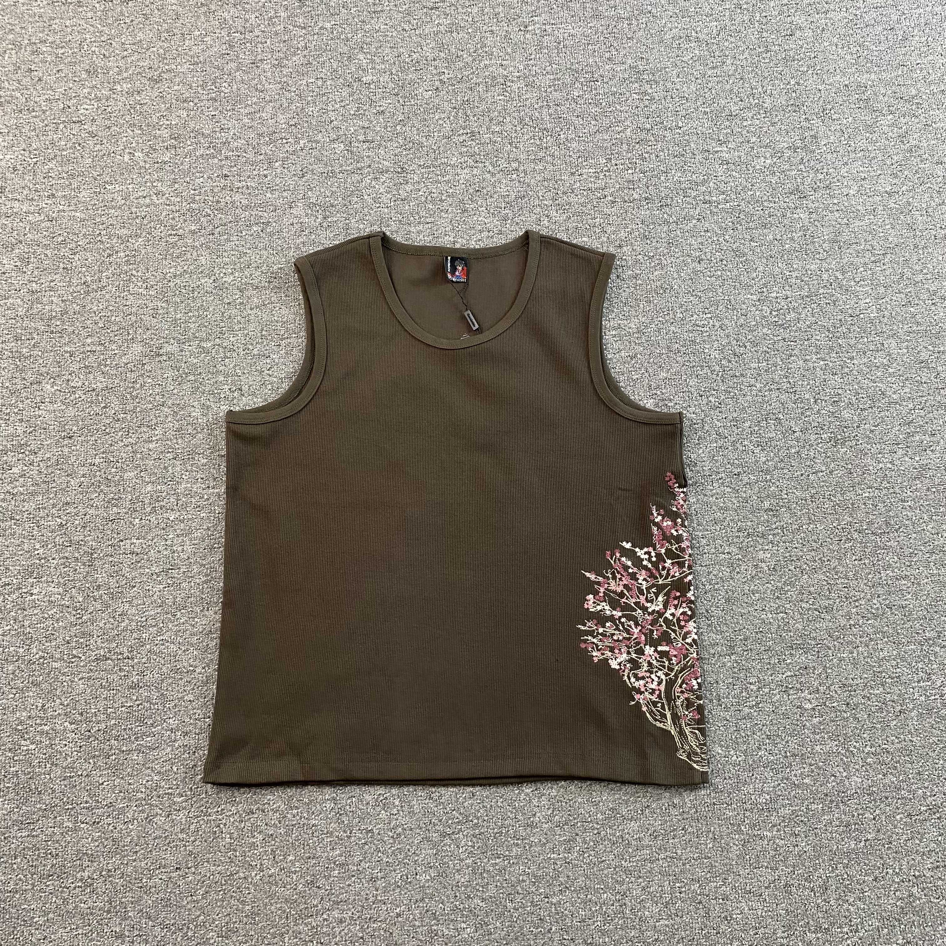 Derschutze "blossom v2" tanktop anthracite