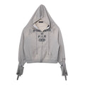 Project G/R Zygon Zip Up Hooded Sweatshirt Grey