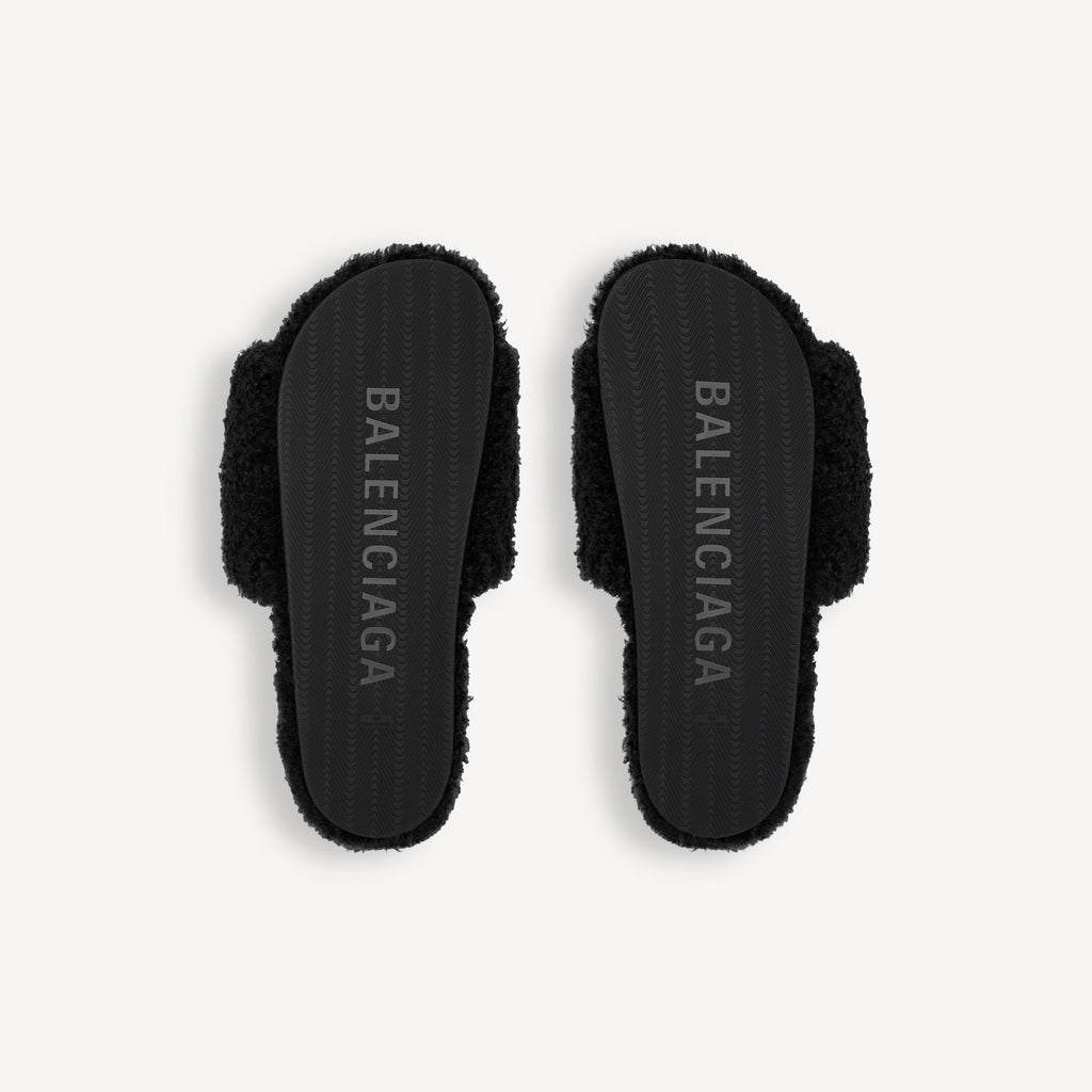 Balenciaga Furry Slides