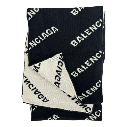 Balenci Logo Scarf