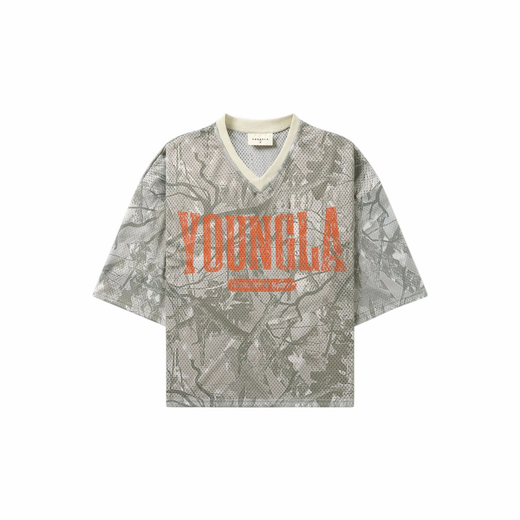 YOUNGLA VARSITY FOOTBALL CROPPED JERSEY