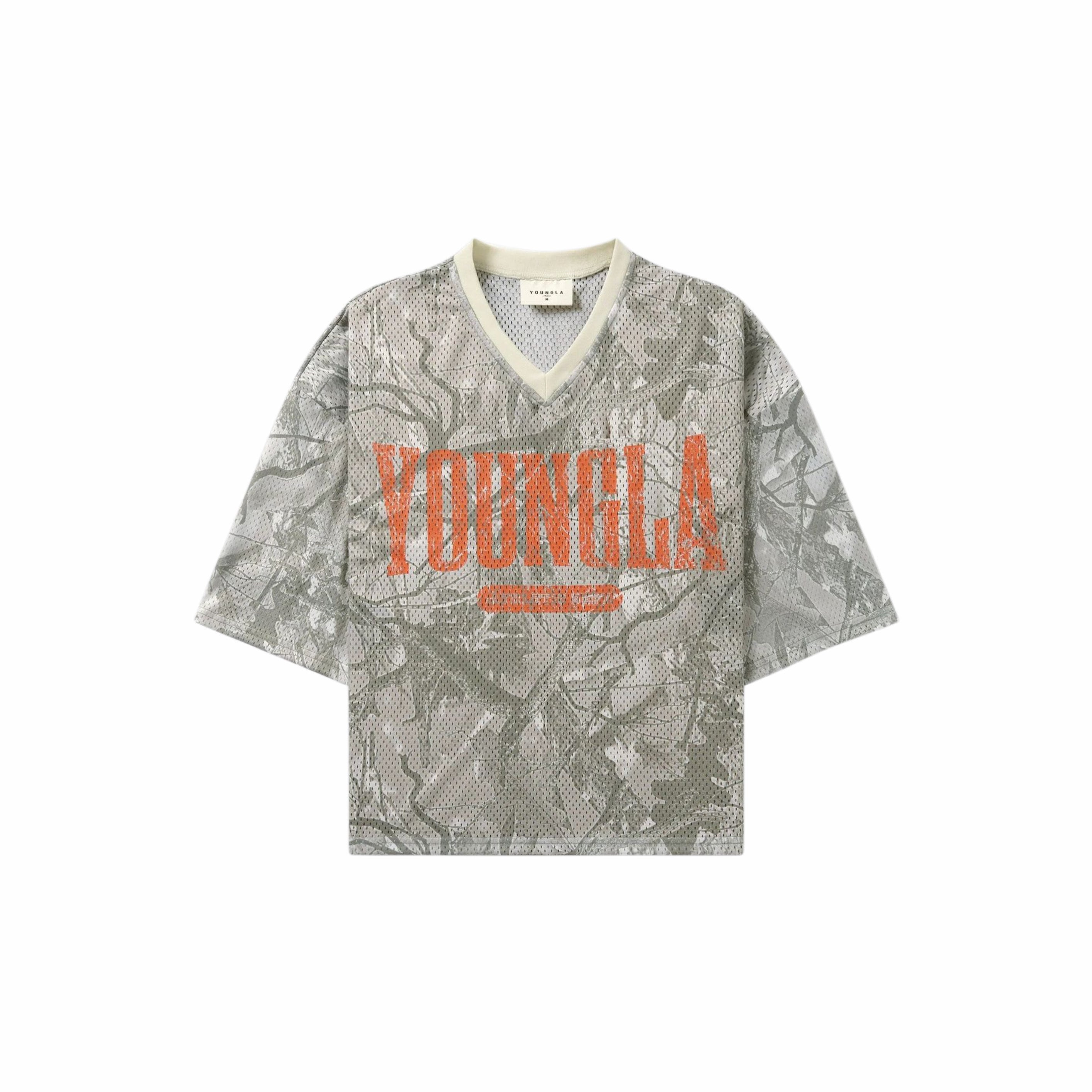 YOUNGLA VARSITY FOOTBALL CROPPED JERSEY