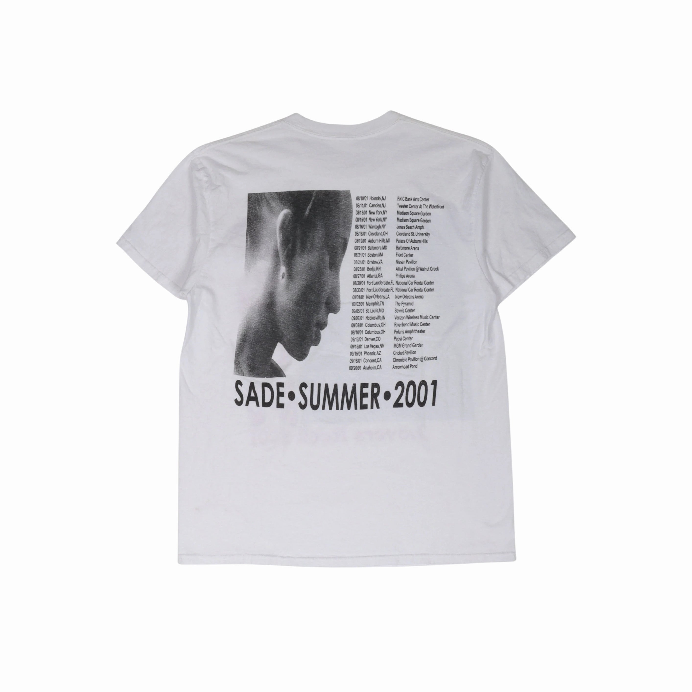 SADE LOVERS ROCK 01' TOUR T-SHIRT