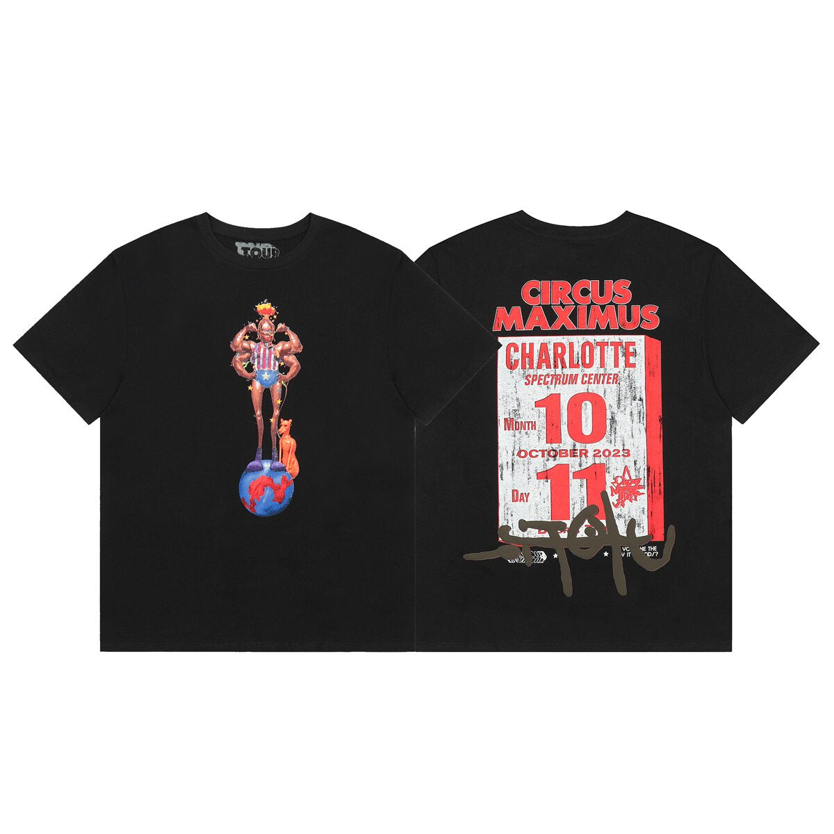 Cactus Jack Utopia Circus Maximus T-shirt