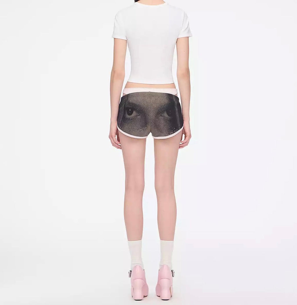 HEAVEN BY MARC JACOBS DOUBLE WAIST SHORTS
