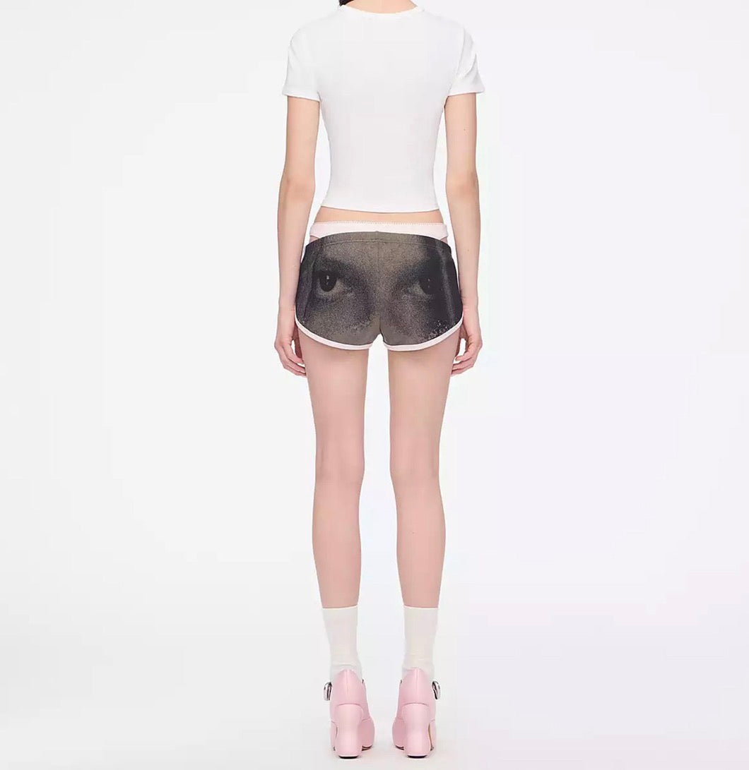 HEAVEN BY MARC JACOBS DOUBLE WAIST SHORTS