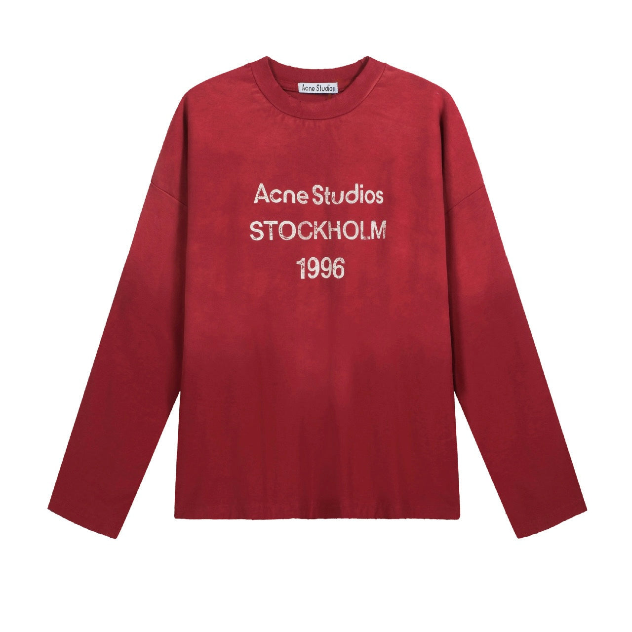 ACNE STUDIOS STOCKHOLM LOGO LONG SLEEVES T-SHIRT