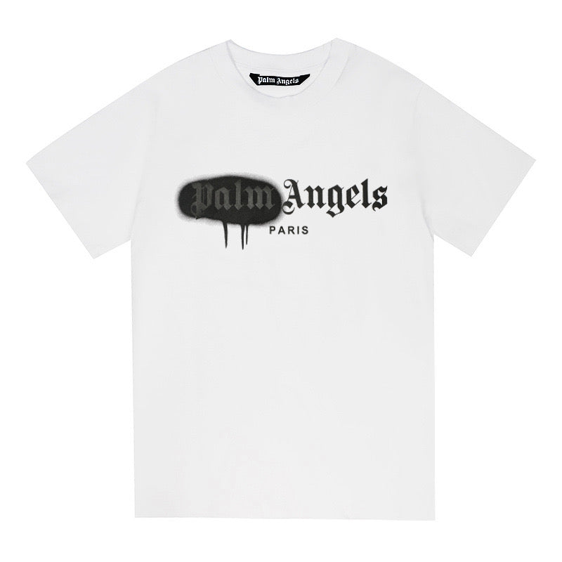 PALM ANGELS SPRAYED LOGO T SHIRT