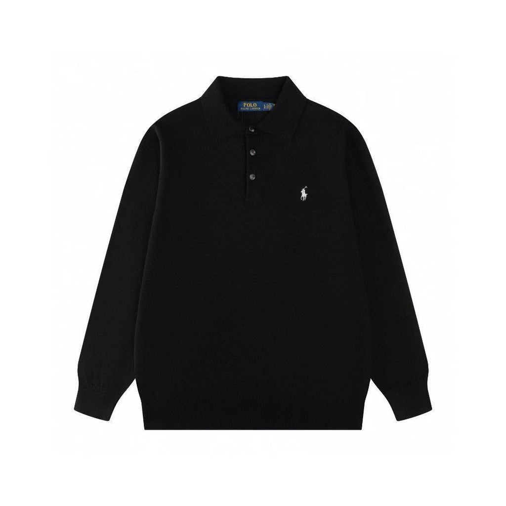 RALPH LAUREN LONG SLEEVES BASIC POLO T SHIRT