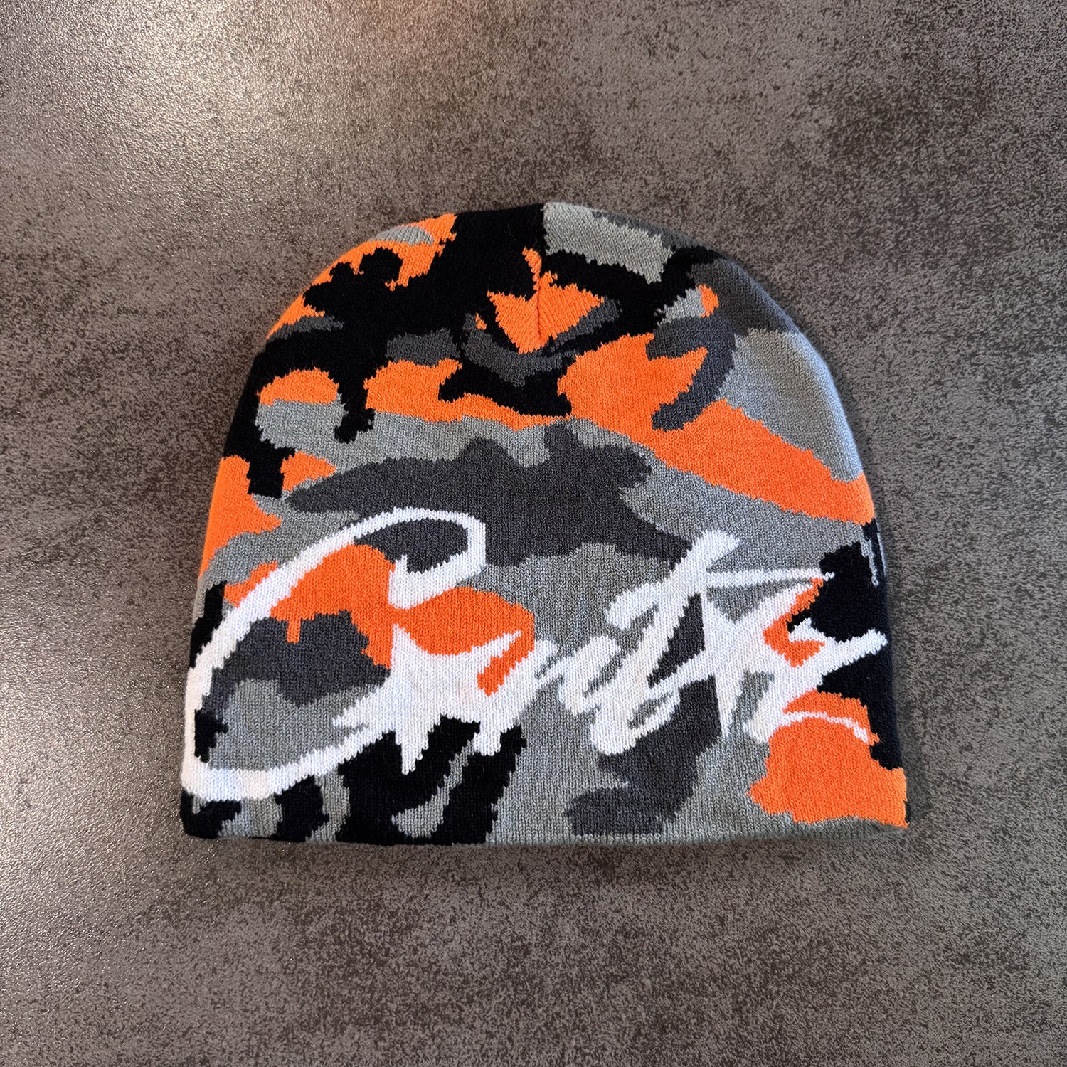 CORTEIZ CAMOUFLAGE KNIT BEANIE