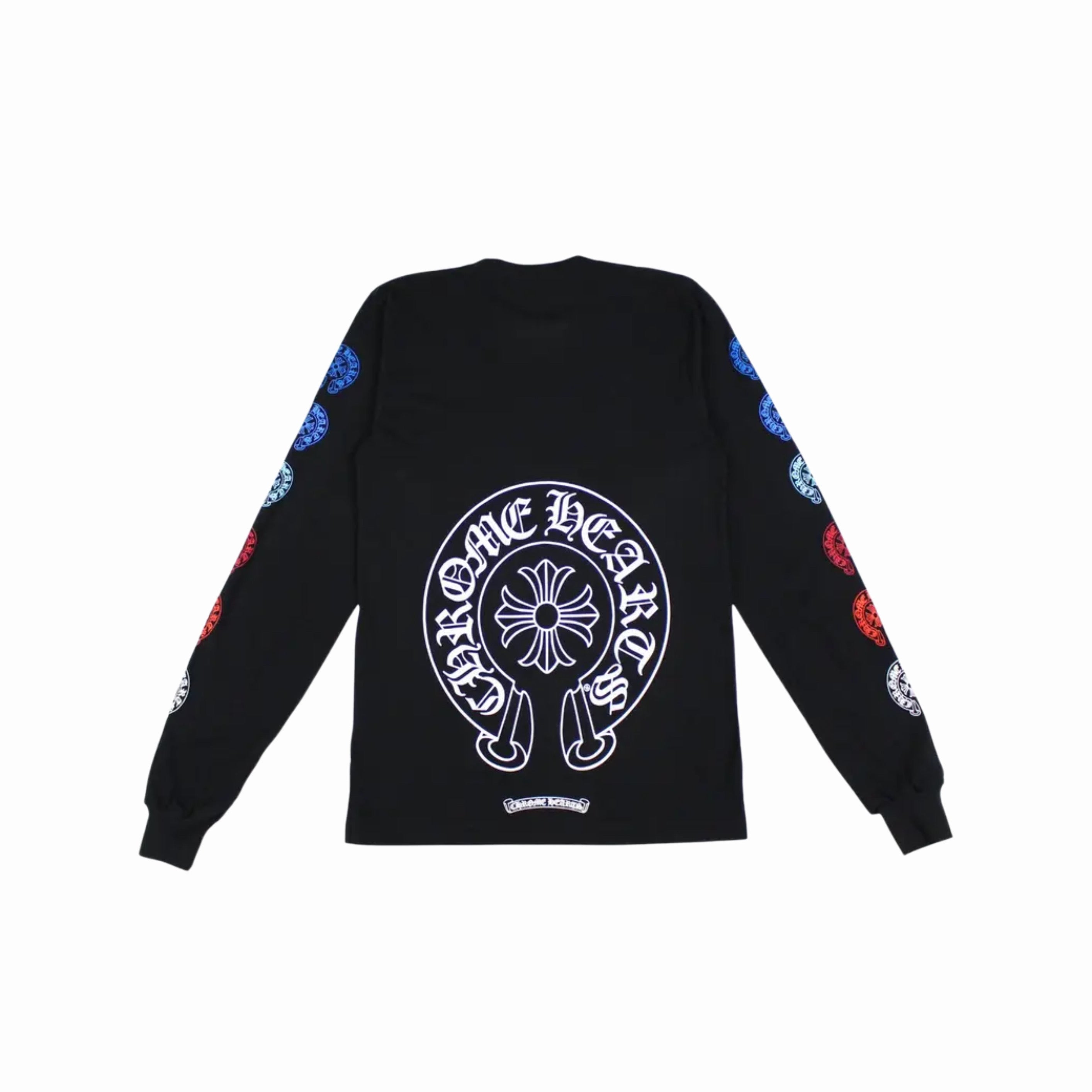 CHROME HEARTS MULTICOLOUR HORSESHOE L/S T-SHIRT