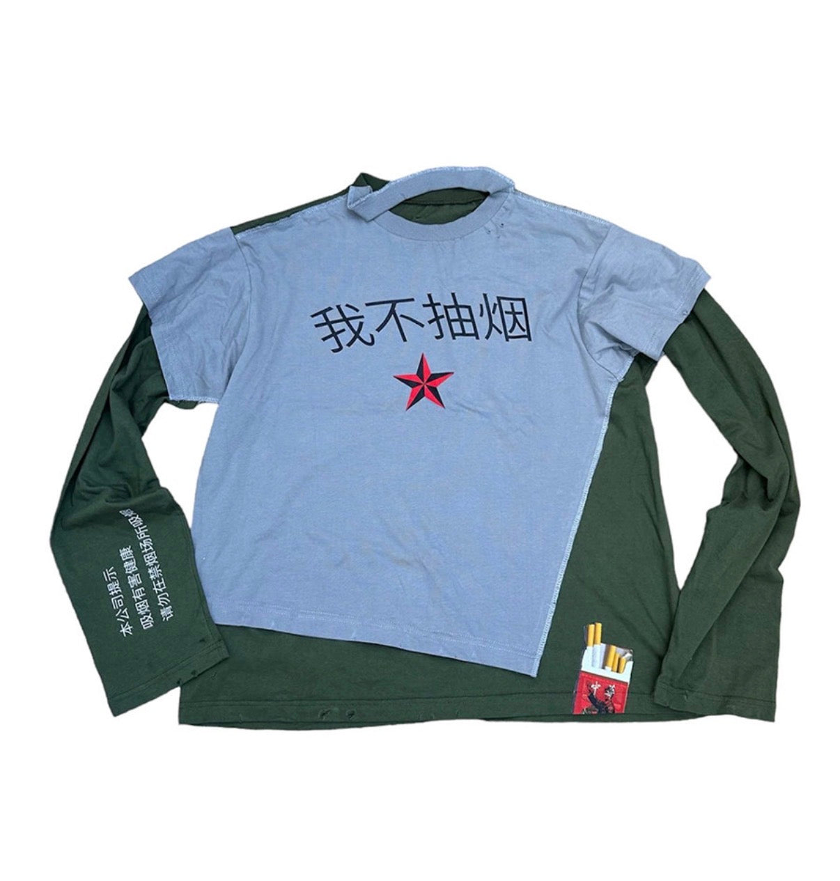 noname264781 'i am not a smoker' longsleeve tee