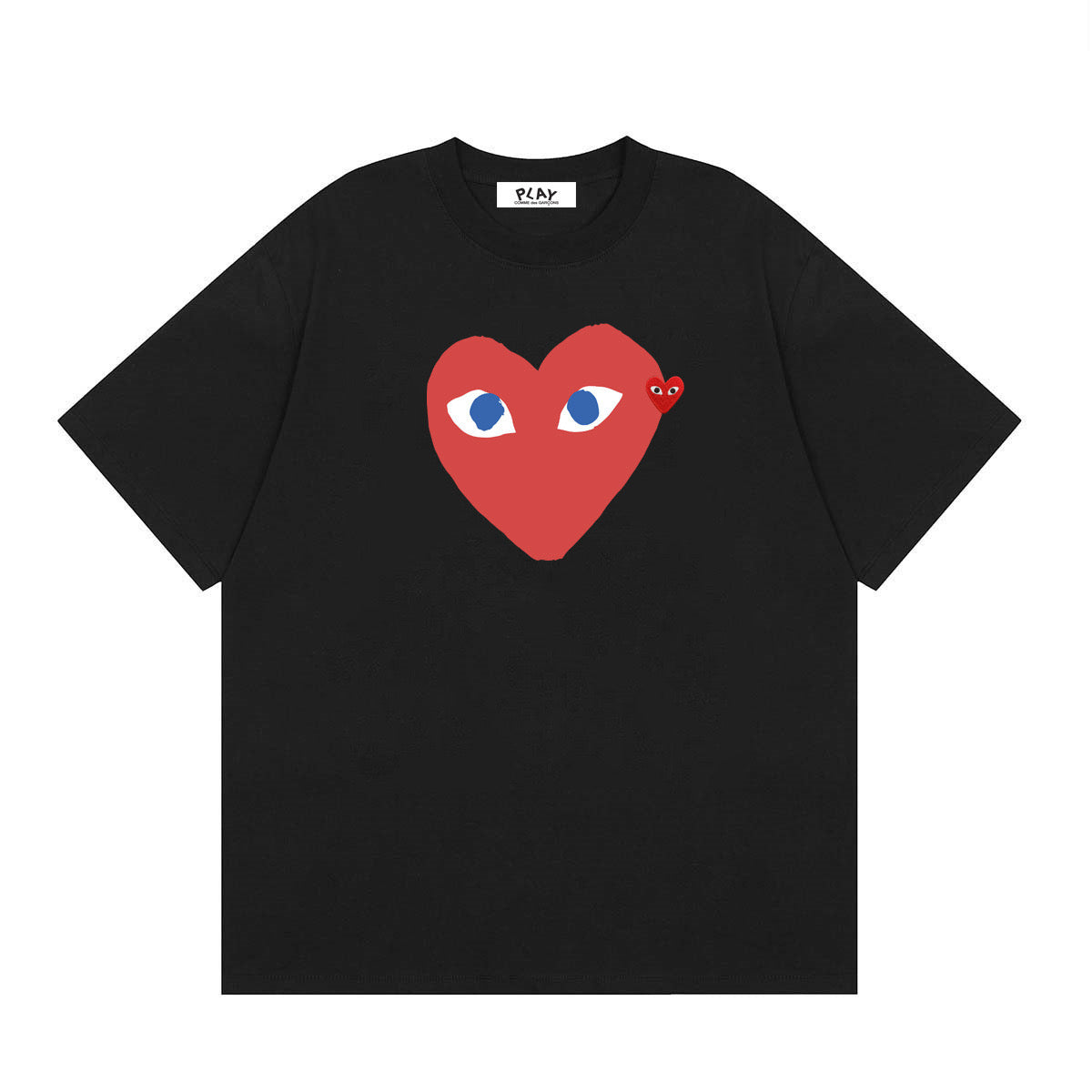 comme des garcons play t shirts