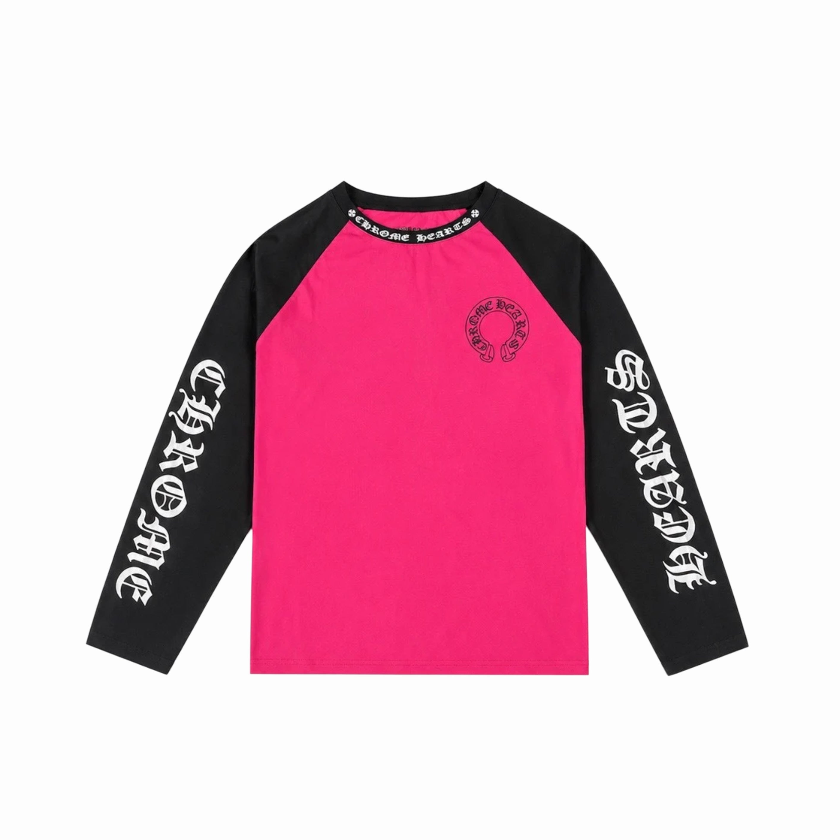 Chrome Hearts Horseshoe Neck Logo L/S T-Shirt