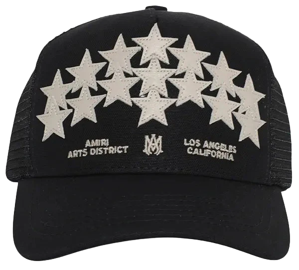 Amiri Leather Star Strucker Hat