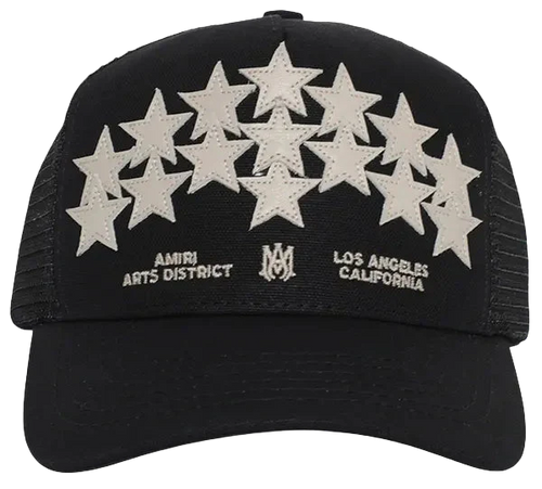 Amiri Leather Star Strucker Hat