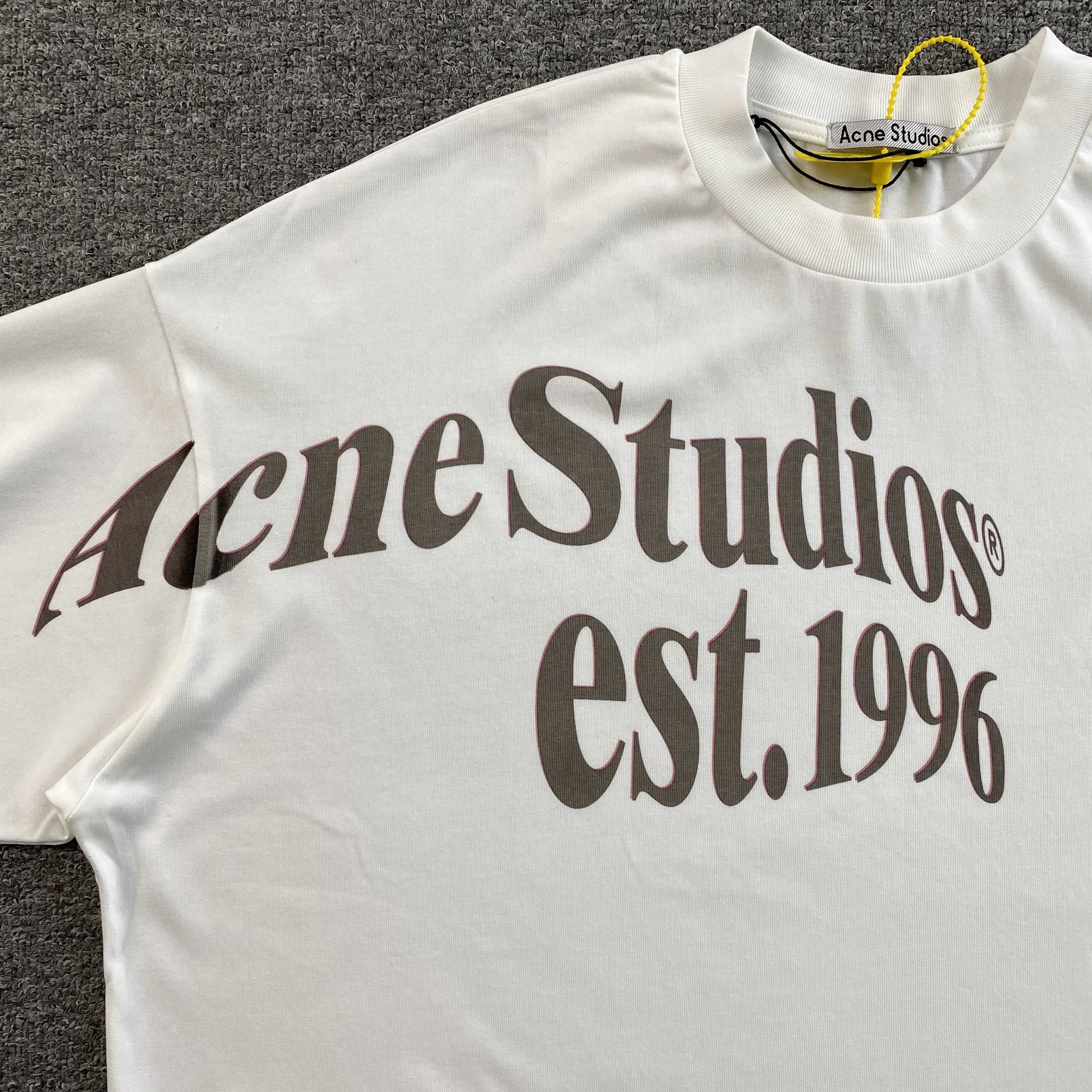 ACNE STUDIOS RELAXED FIT GRAPHIC T-SHIRT