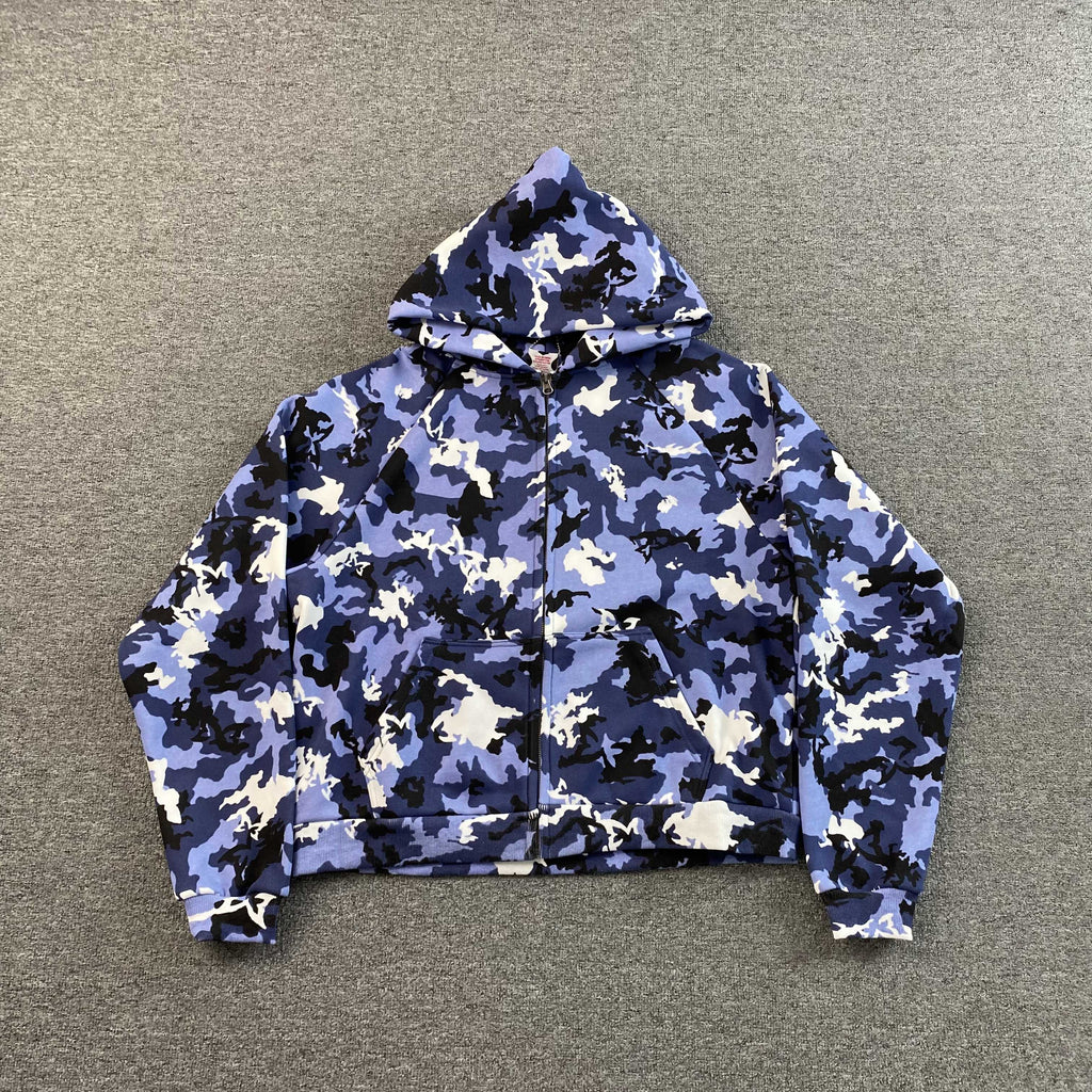MERTRA TERRAIN CAMO HOOD ZIP UP