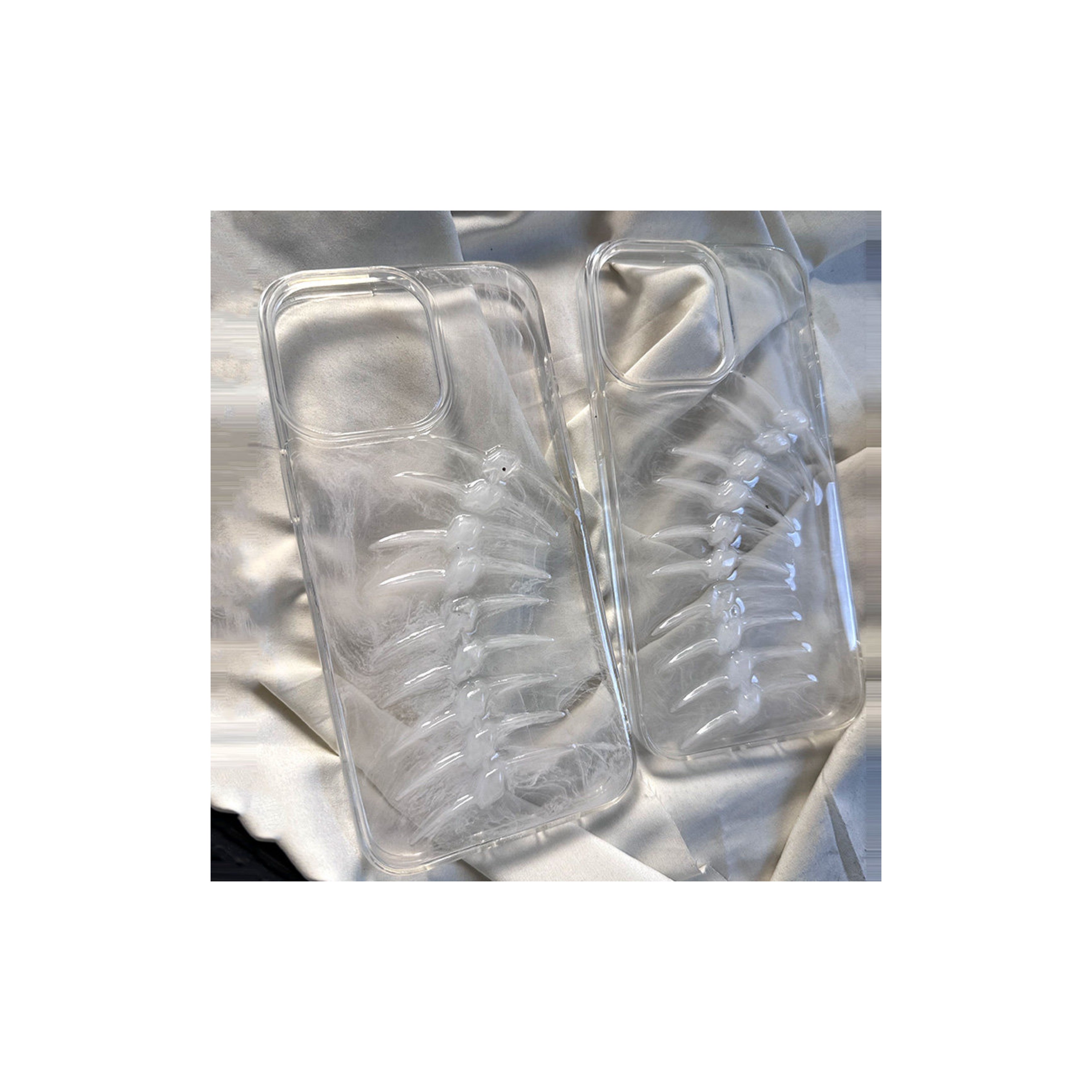 Fishbone Transparent iPhone Case