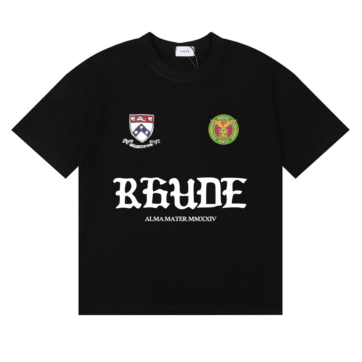 RHUDE ALMA MATER T-SHIRT