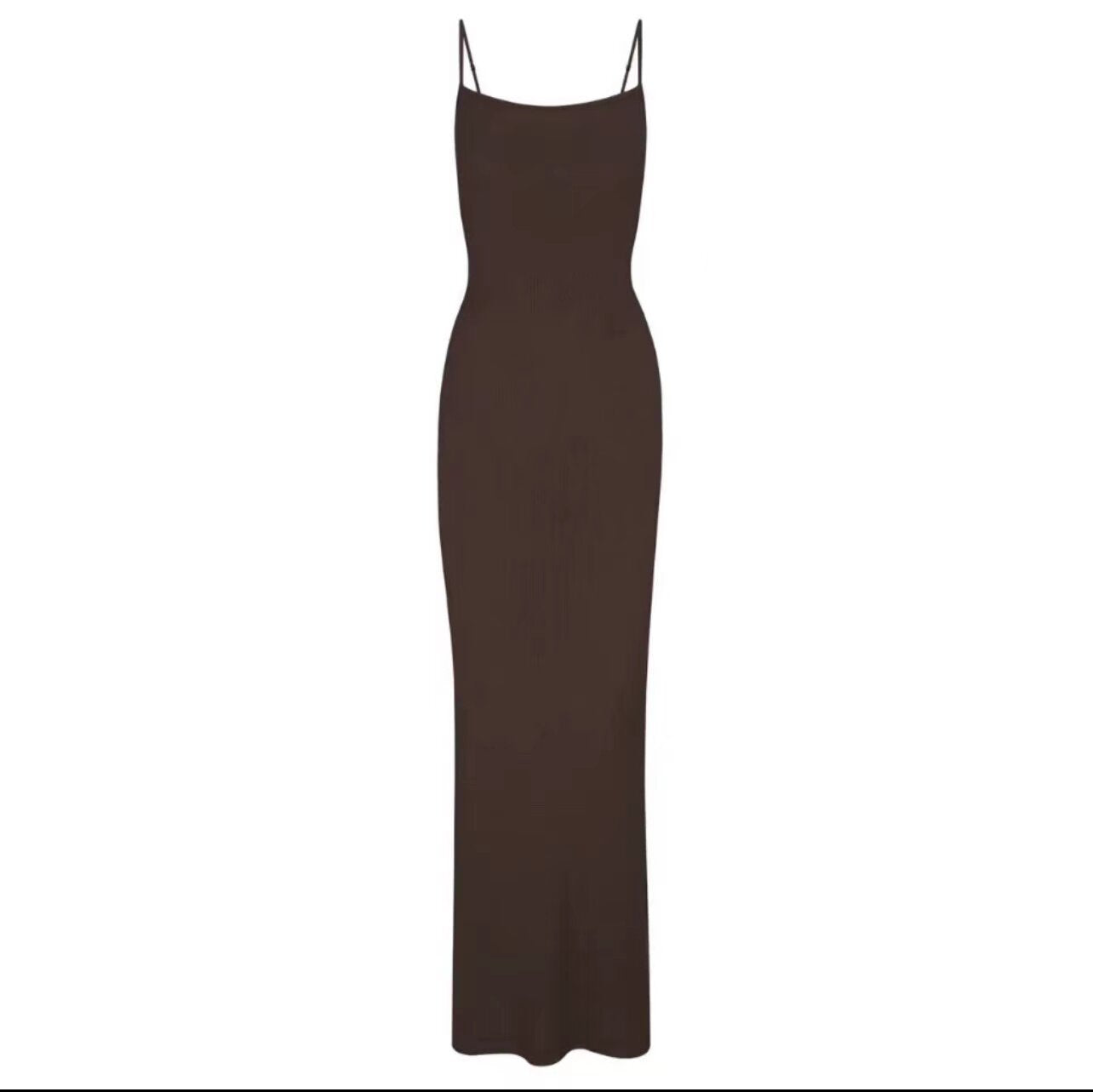 SKIMS LOUNGE LONG SLIP DRESS