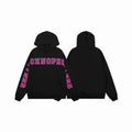 SP5DER PINK BLACK 555ARACHNOPHOBIA HOODIE