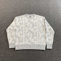 MERTRA ALL OVER ALPACA SWEATER GREY