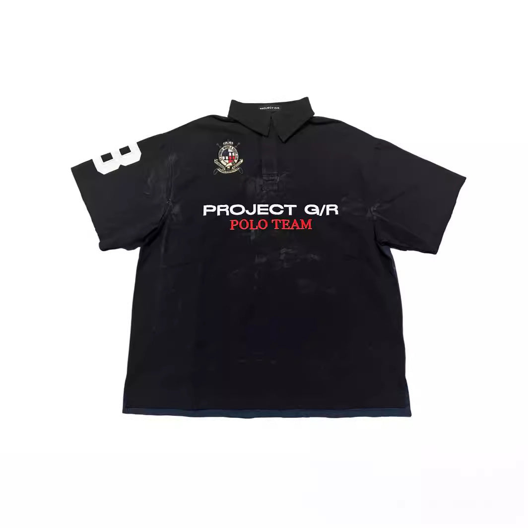Project G/r Polo Team Distressed t shirt