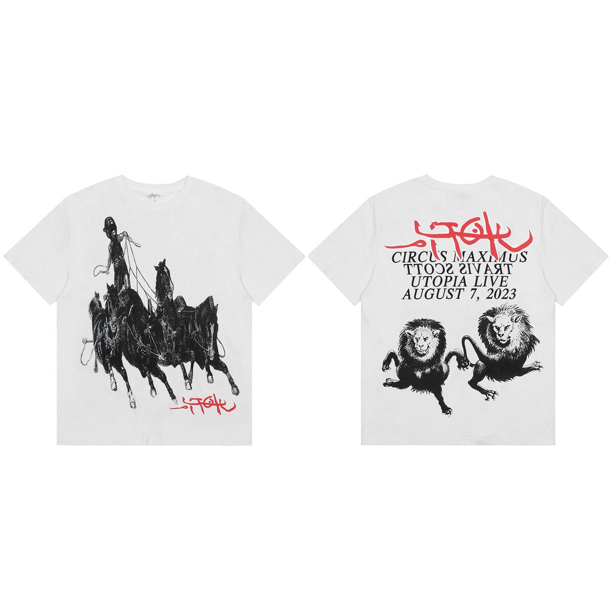 Cactus Jack Utopia Circus Maximus T-shirt