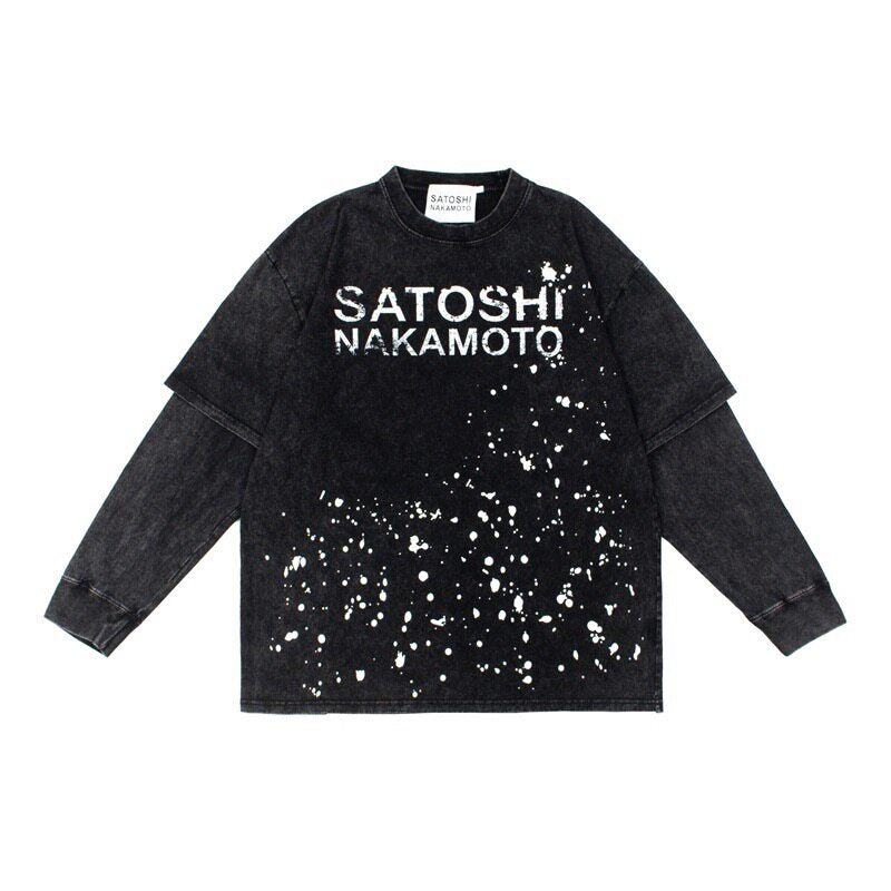 SATOSHI NAKAMOTO LUKE T-SHIRT