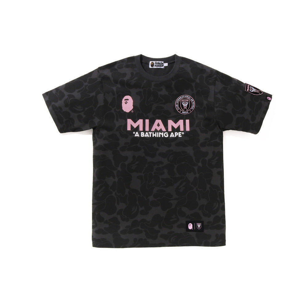BAPE X INTER MIAMI CF CAMO TEE