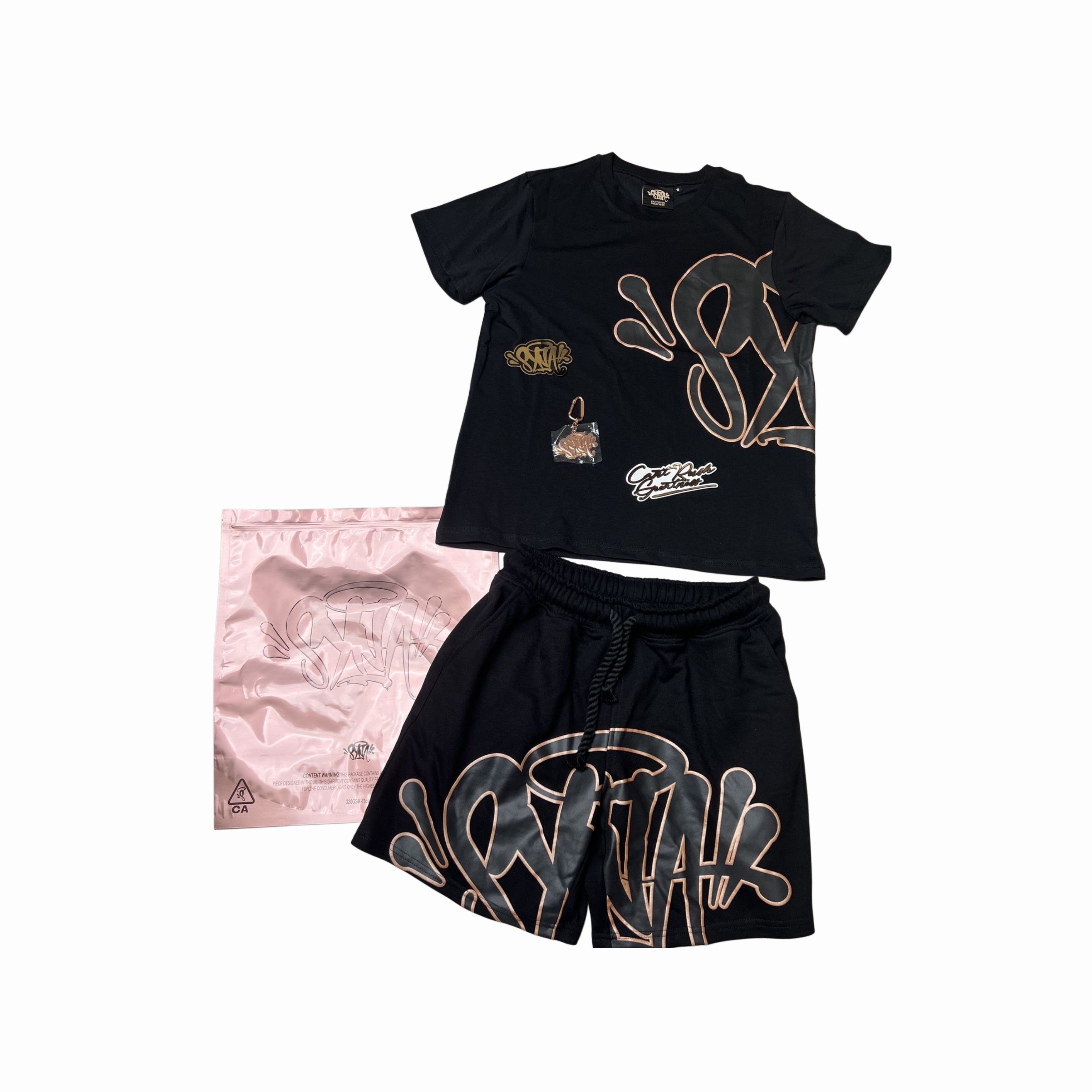 SYNA WORLD CANT RUSH GREATNESS SHORTS AND T-SHIRT