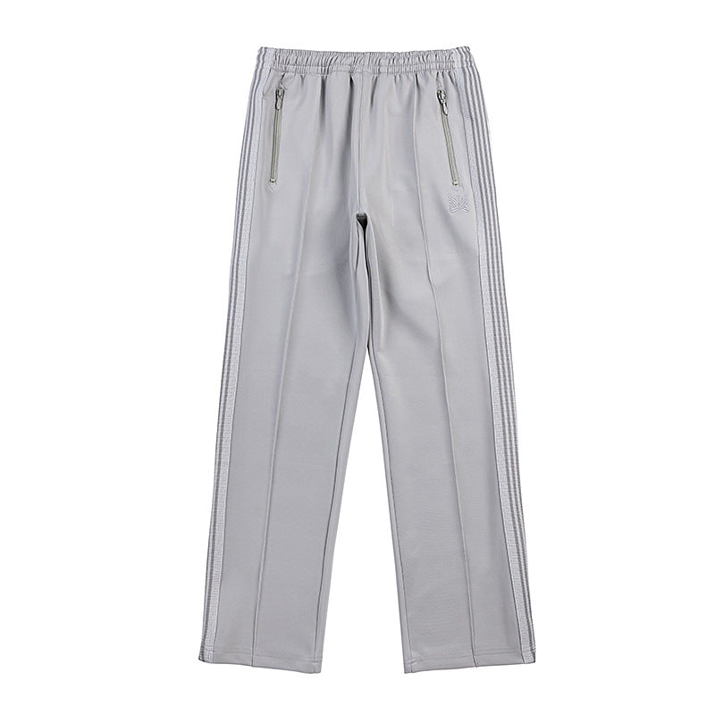 NEEDLES VELOUR NARROW TRACK PANTS