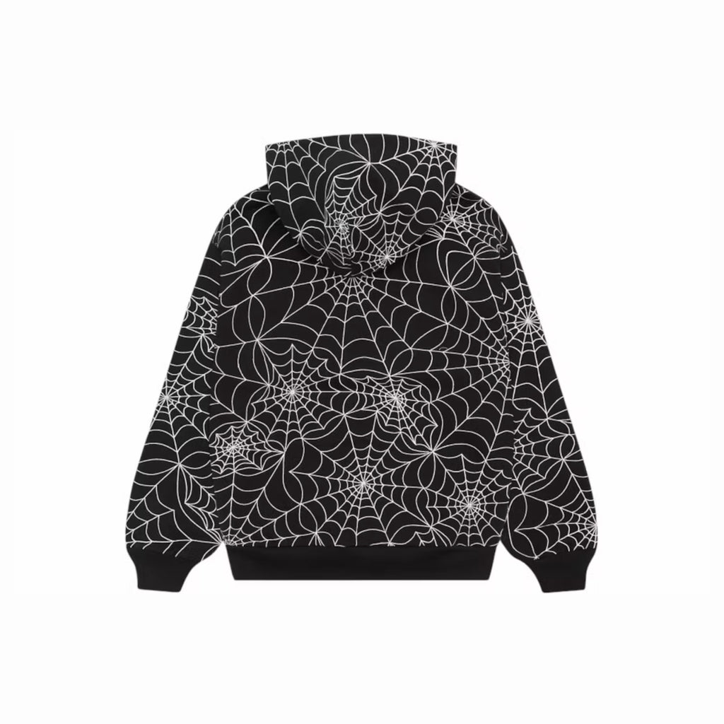 SP5DER EMBROIDERY AOP HOODIE