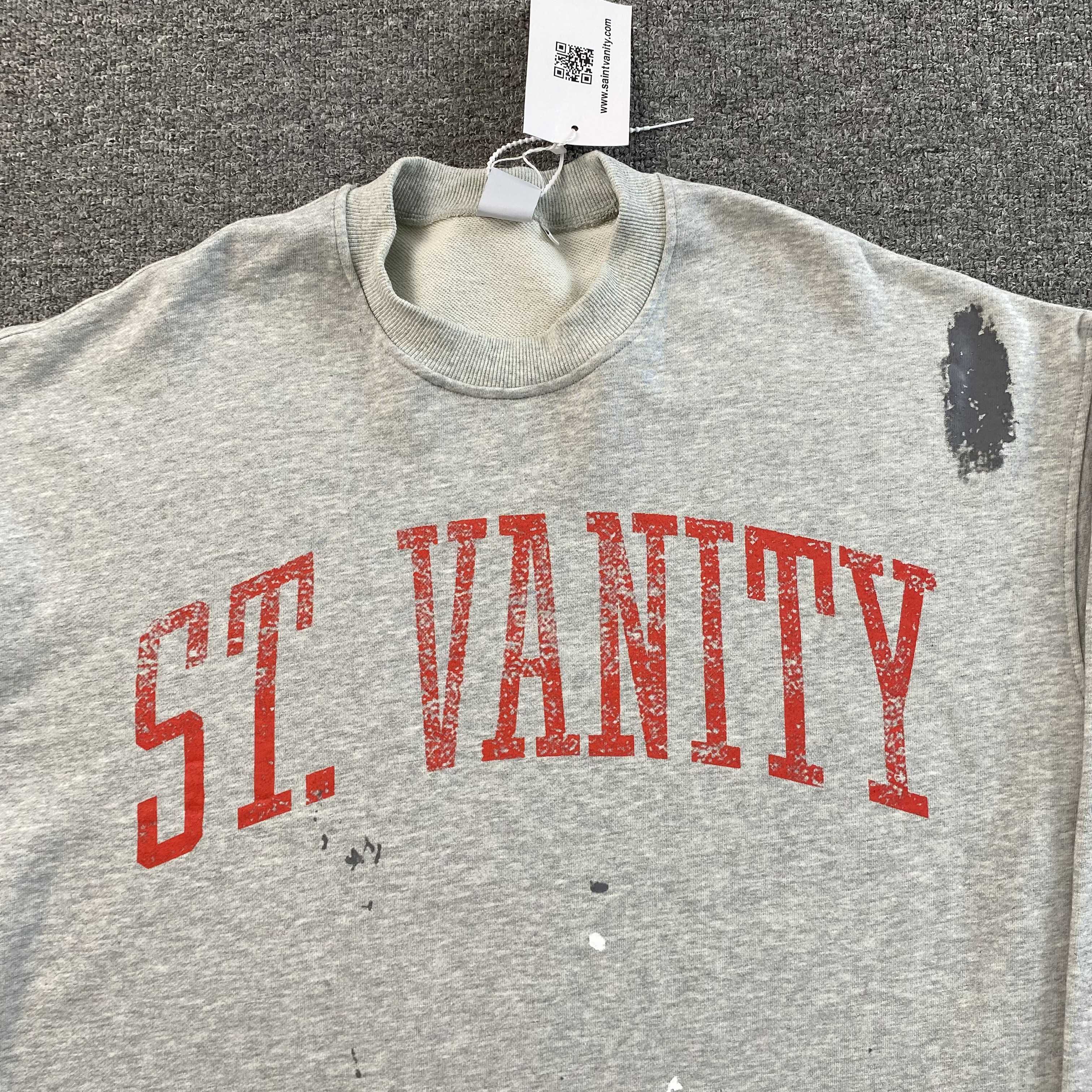 SAINT VANITY BADGERS CREWNECK T SHIRT