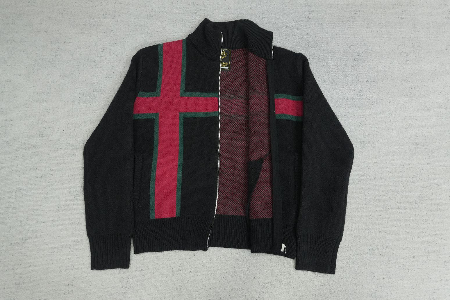 CORTEIZ LUX KNIT ZIP UP TOP