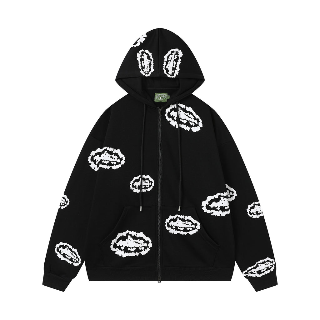 CORTEIZ X DENIM TEARS WREATH HOODIE