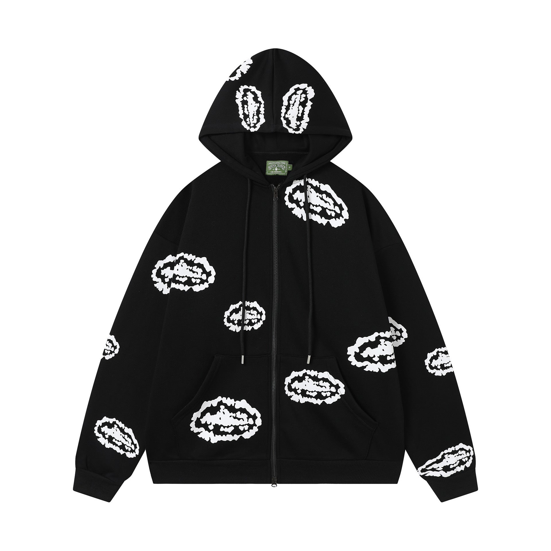 CORTEIZ X DENIM TEARS WREATH HOODIE