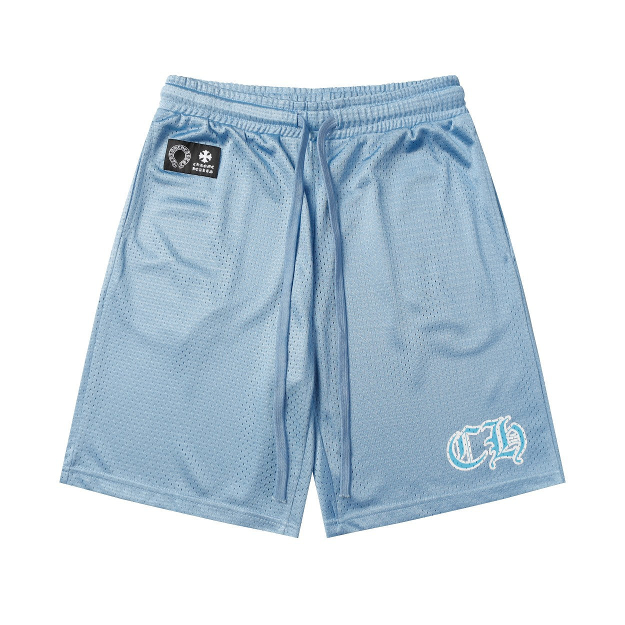CHROME HEARTS MESH JERSEY SHORTS